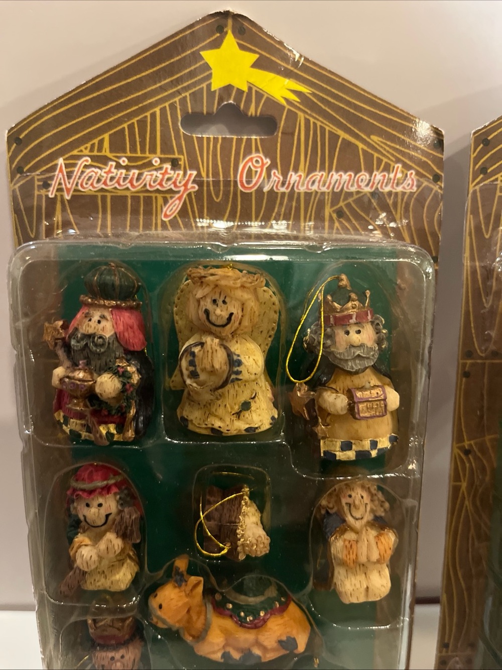 Kurt Adler Miniature Nativity Jesus Christmas Ornaments 2 packs of 12 NEW - Picture 2 of 7